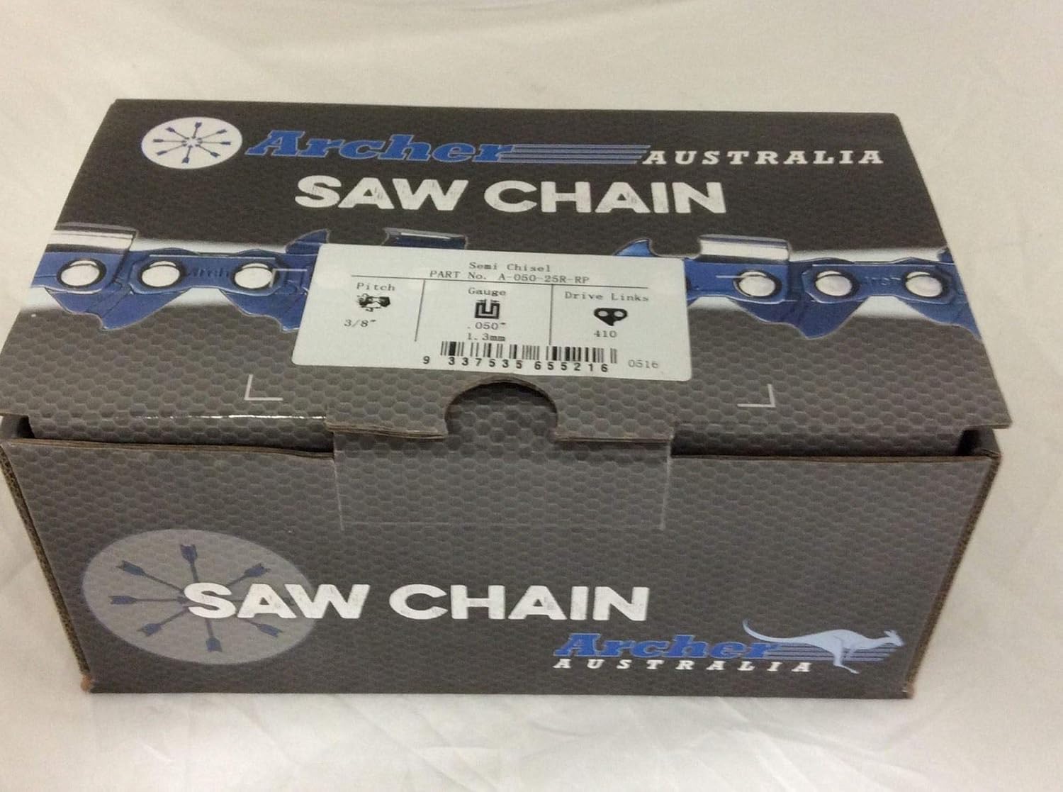 Archer Chainsaw Chain 25ft Roll 3/8