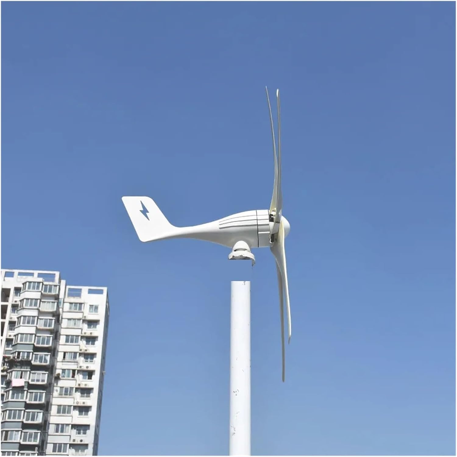 6000W Wind Turbine 12v 24v 48v Horizontal Axis Wind Generator with MPPT Controller Home Use 3KW 5000W Low Wind Speed Low Starting Speed for Home(with mppt Control,24V_3000W)