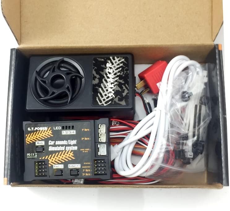 G.T.Power RC Car Toy Module Sounds/Light Simulated System for Road Grader Climbing Car SUV Remote Control Truck Vehicle DIY Part