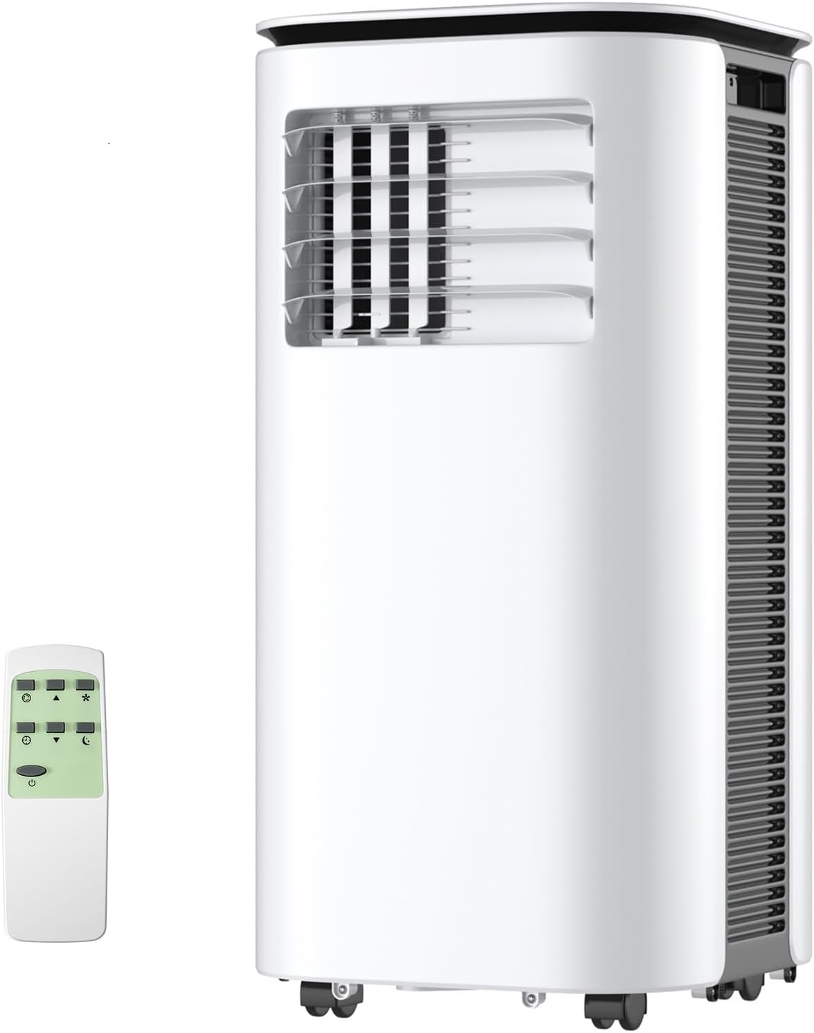 HOMGX 3-in-1 Portable Air Conditioner, 9000BTU Cooling Power, Sleep Mode, 24H Timer, AC Cooling Unit with Touch & Remote Control, Cool Rooms up to 350 sq. ft