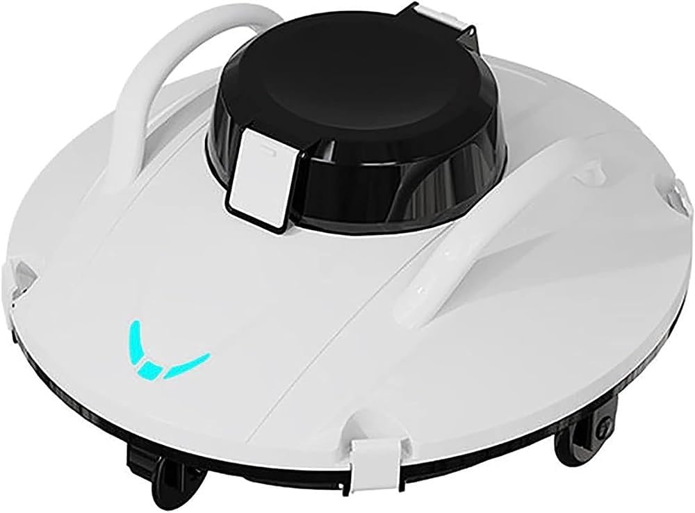 Robotic Pool Cleaner, InGround Pools up to 40ft, Dual-Motor, Self-Parking, Pool Vacuum for Above/In Ground Flat Pool Up to 1200 Sq Ft