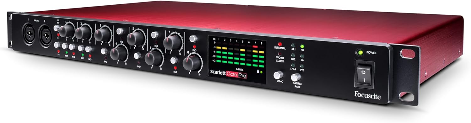 Focusrite Scarlett OctoPre Mic Preamp