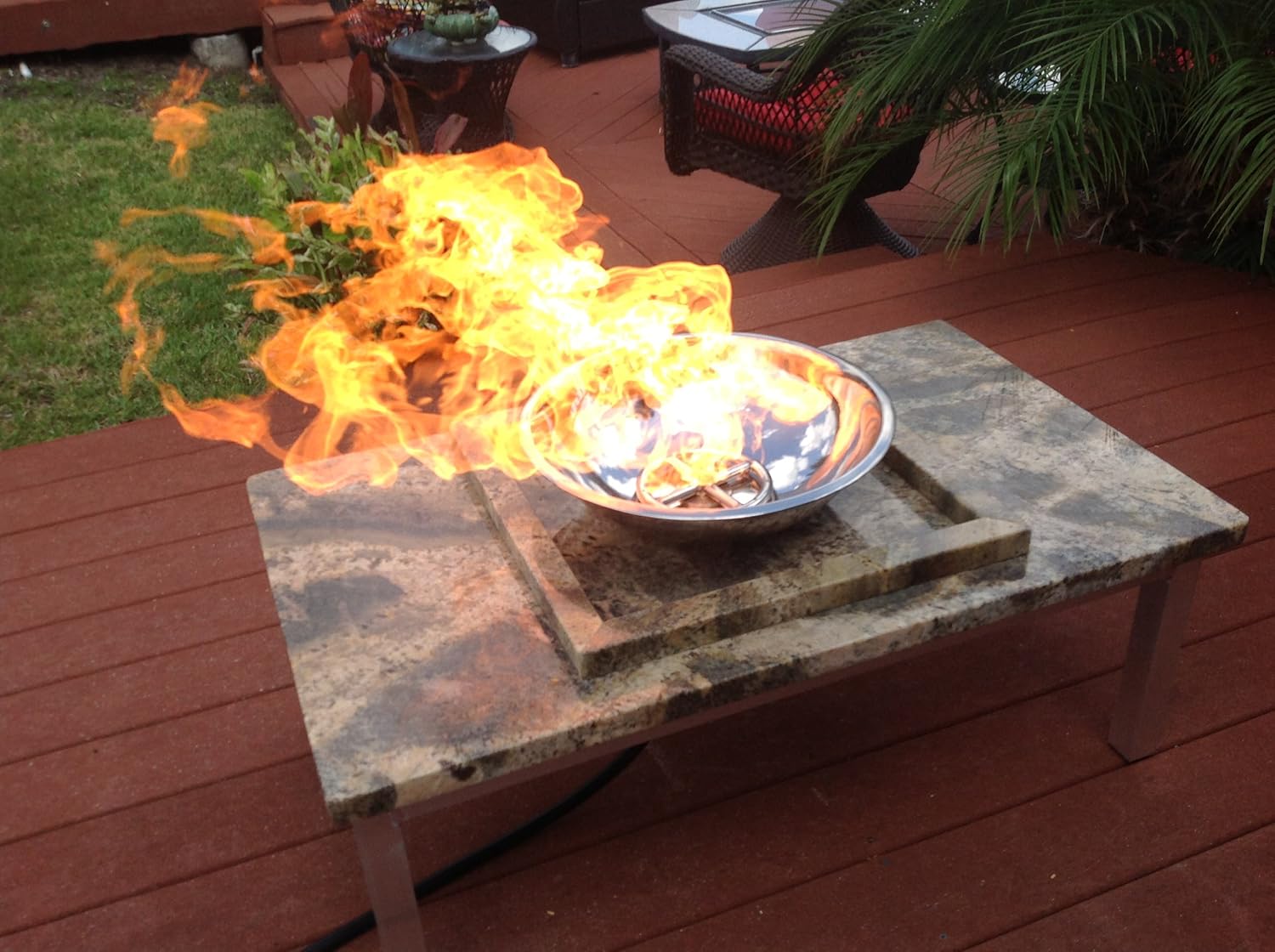 EasyFirePits CK Kit Basic DIY Build Your Own Propane Fire Pit Kit w/o Burner (Ring Burner, 6.00)