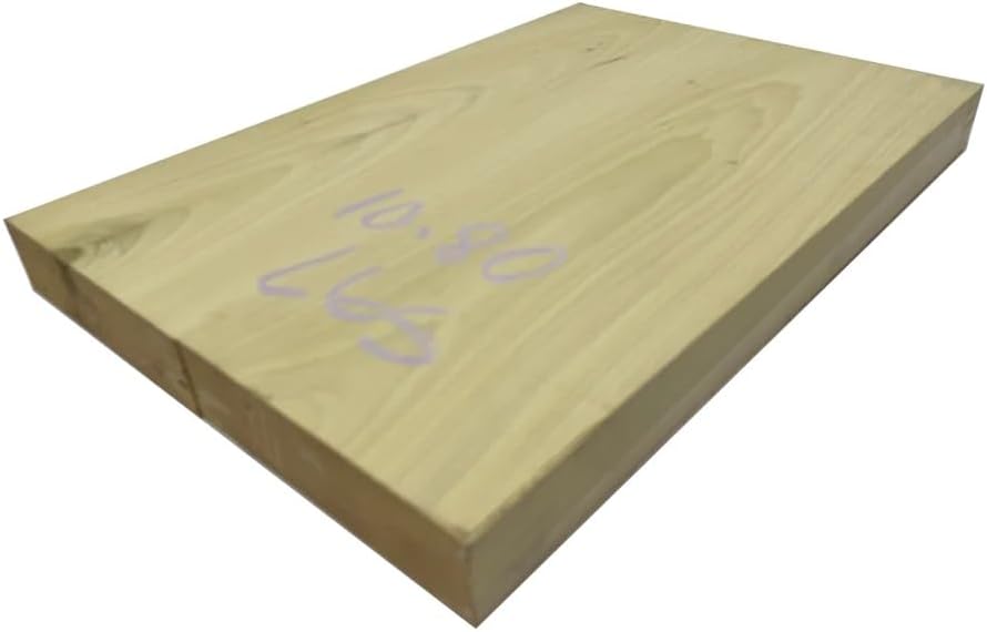 Exotic Wood Zone | Yellow Poplar Electric/Bass Musical Wood Body Blanks | Guitar Luthier Tonewood Suppliers | Unglued Planed - 21