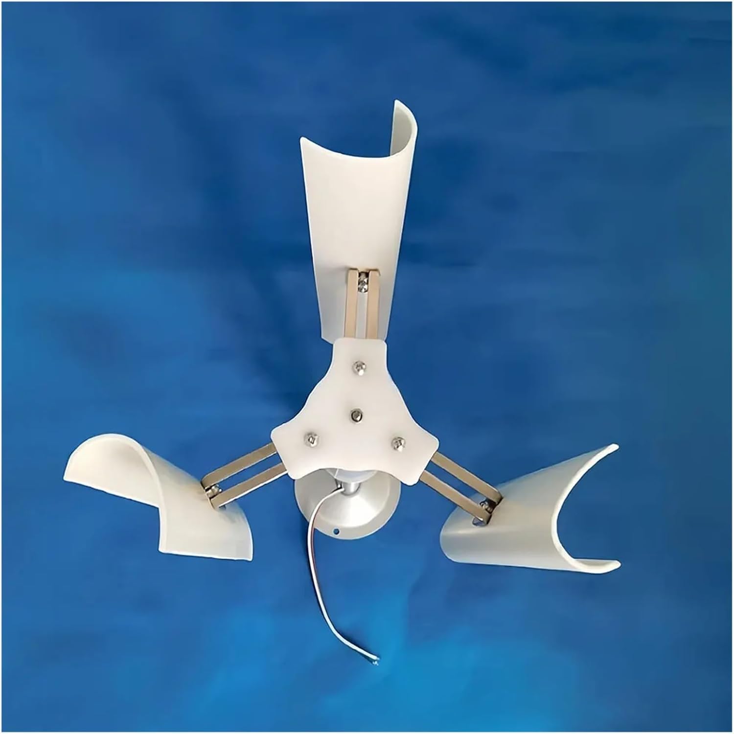 Wind Power DIY Kit DIY Vertical Axis Wind Turbine Model Wind Power Generator Three-Phase Permanent Magnet Generator Windmill Learn About Renewable Energy & Power