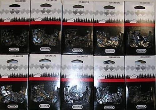 10 Oregon chainsaw chains 72LPX105G Fits ECHO CS-800P 32