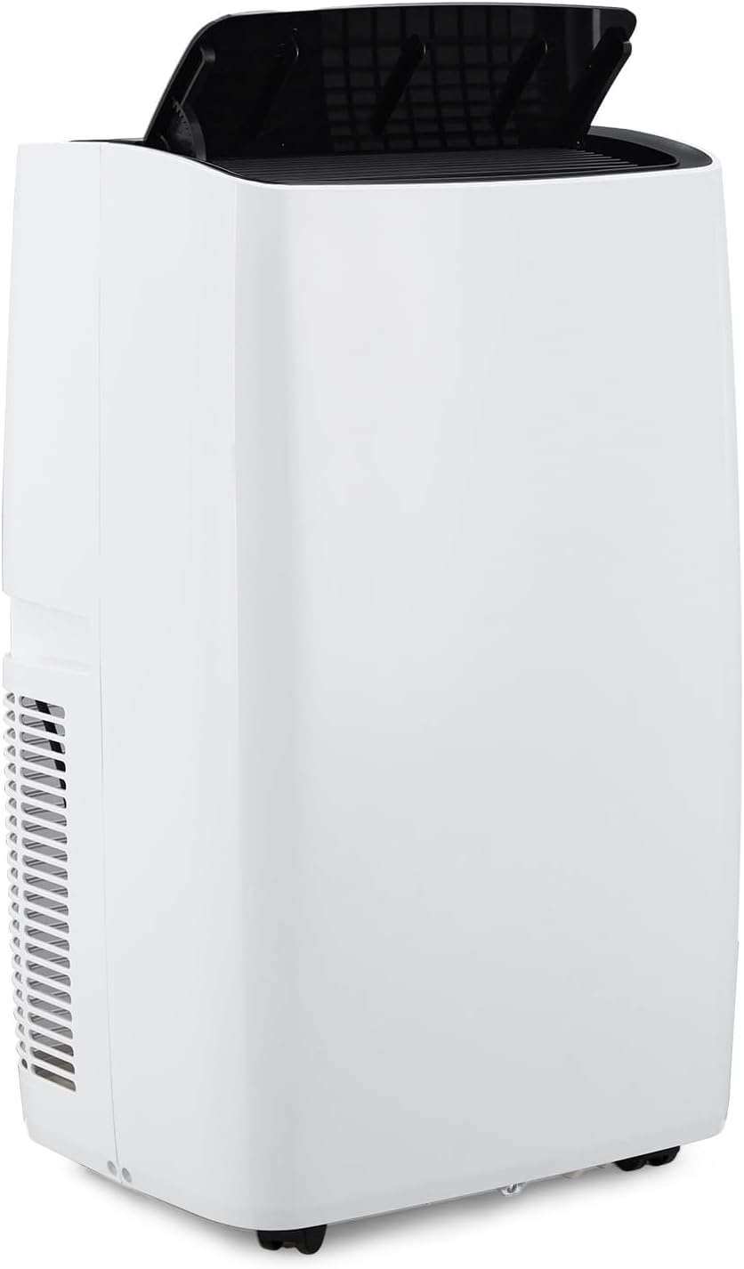 Garvee 3 in-1 Portable Air Conditioner - 12,000 BTU, Cools Rooms Up to 550 Sq Ft, Includes Remote Control, Easy Window Kit (Black Top Cover）