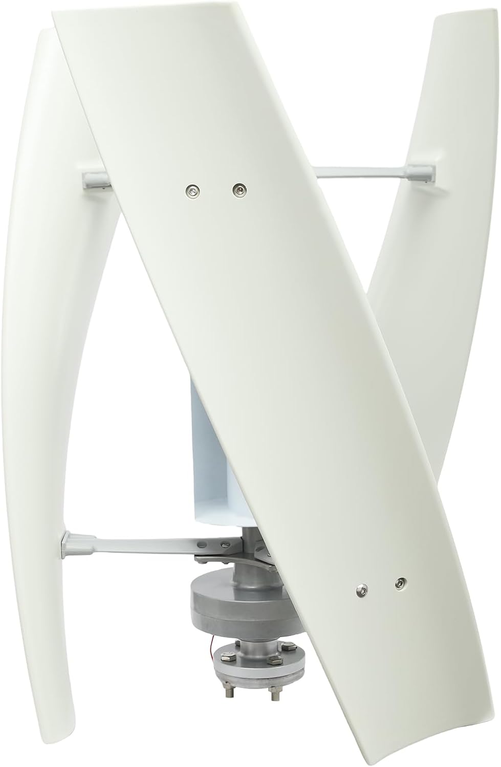 Vertical Wind Turbine Generator with Nylon Fiber Blades, 100W 12V Wind Power Vertical Axis Wind Turbine Generator Kit with Controller for Boats, Mobile Homes (12, Volts)