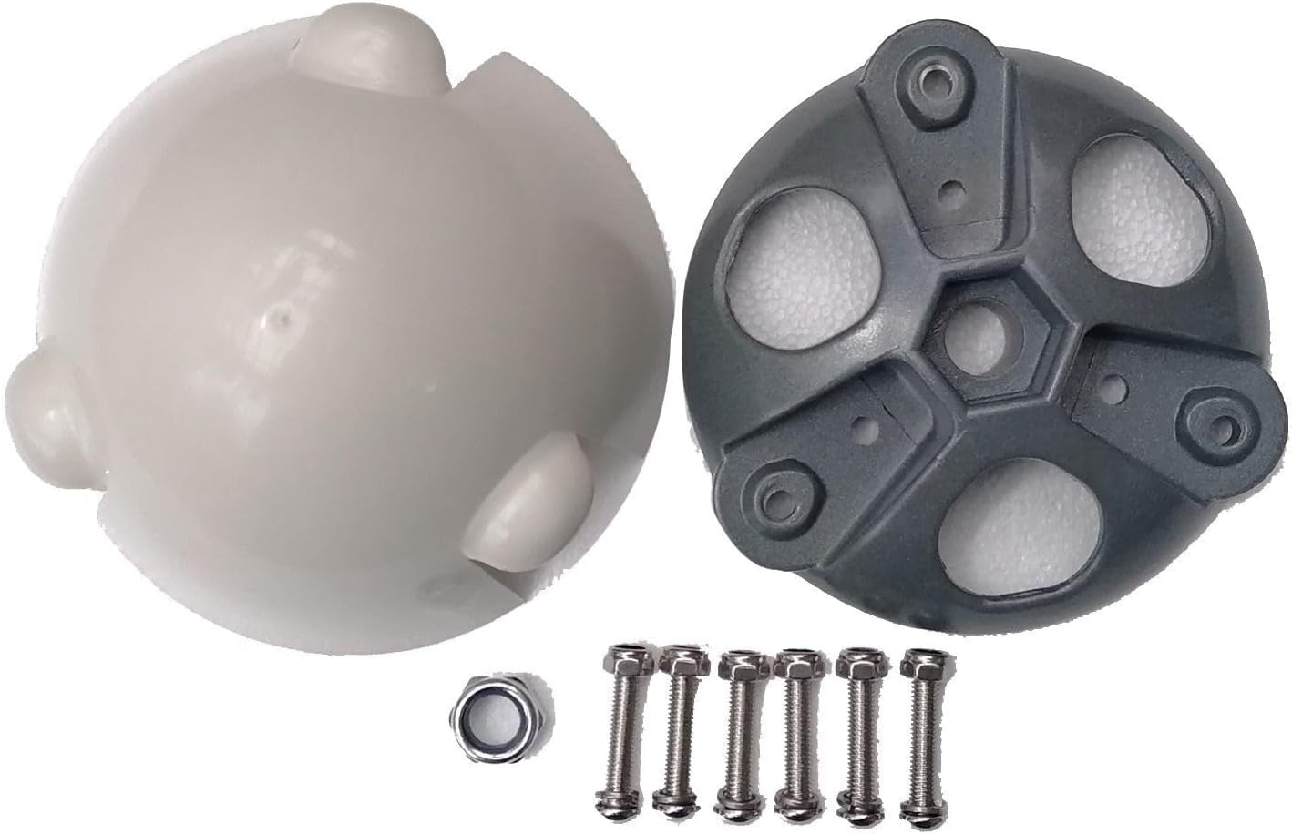 Wind Turbine Blades DIY Wind Turbine Accessories 100W~1000W Small Windmill Accessories Suitable for 3/5/6 Blade Horizontal Wind Turbine Power Generation (Color : 6 Leaves)