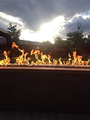 EasyFirePits Lifetime Warranted 316 Stainless Steel Single Extendable Linear Burners (36.00, 36 Inch Straight Extendable Burner)