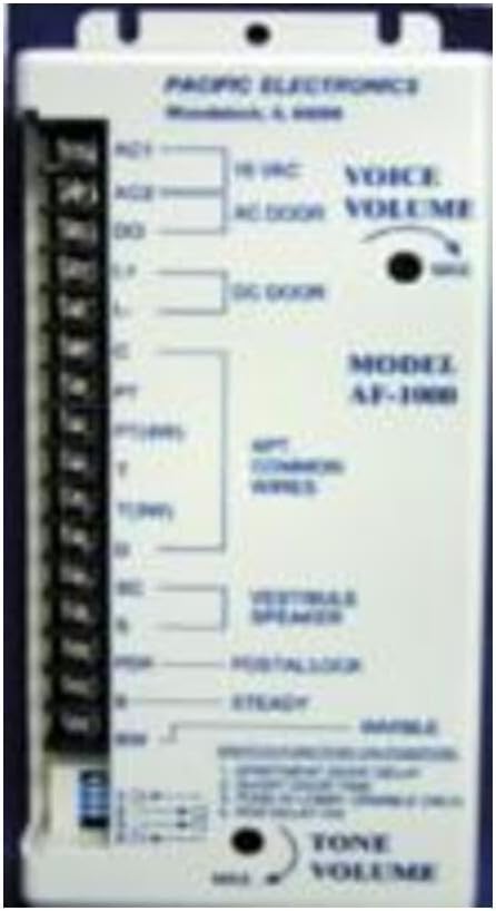 Pacific Electronics Amplifier For 3, 4, 5 Or 6 Wire Speaker Type Stations