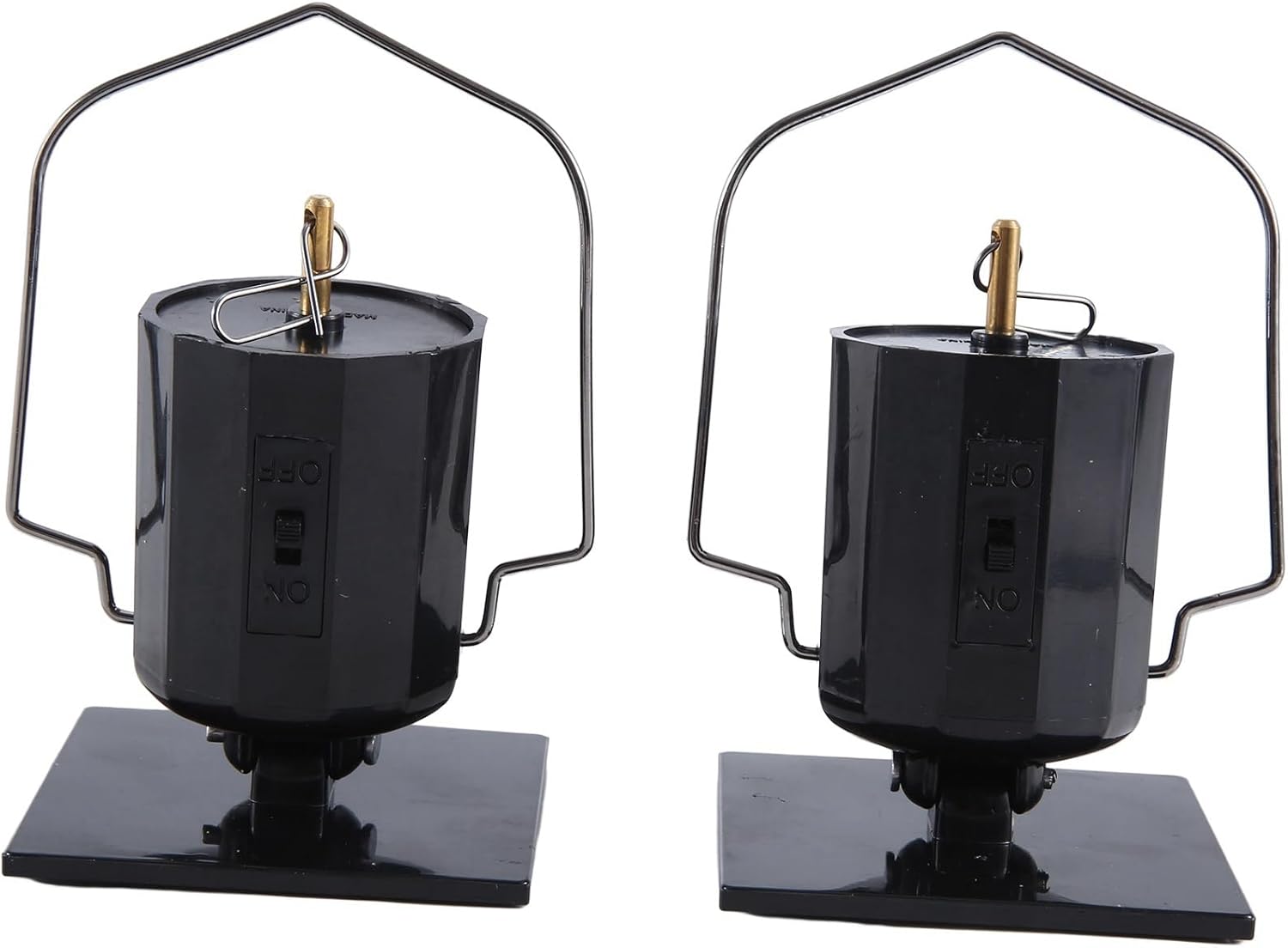 Solar Hanging Display Motor Rotating Small Motor Solar Wind Spinner Motor Multi-Purposes Rotatable Hook 10Pcs