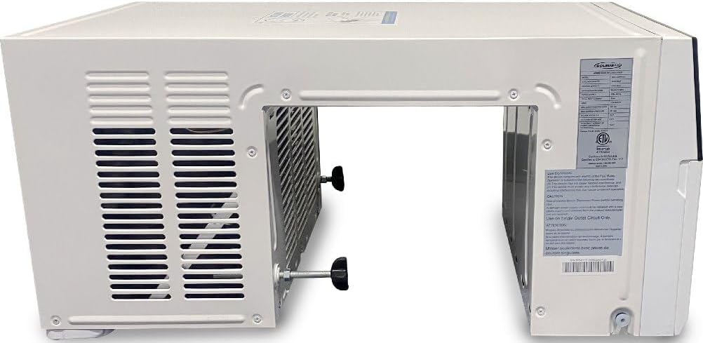 WS5-10HW-301 Electronic Saddle Air Conditioner with Heat and WiFi, 10000 BTU Cooling & Heating Capacity, 74 pts/day Dehumidifying Capacity, Dehumidifier Mode, MyTemp Sensor, Digital Temperature