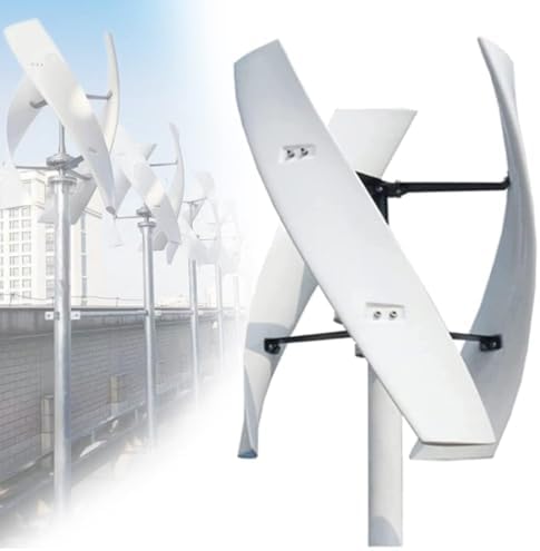 10000W Wind Turbine Generator Kit - Magnetic Levitation 12V/24V/48V/220V, Waterproof Charge Controller, Home/RV Roof Electricity Production Equipment