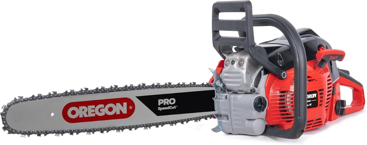 PRORUN 55.5cc 20-in. Gas-Powered 2-Cycle Commercial Chainsaw (PCS560C)