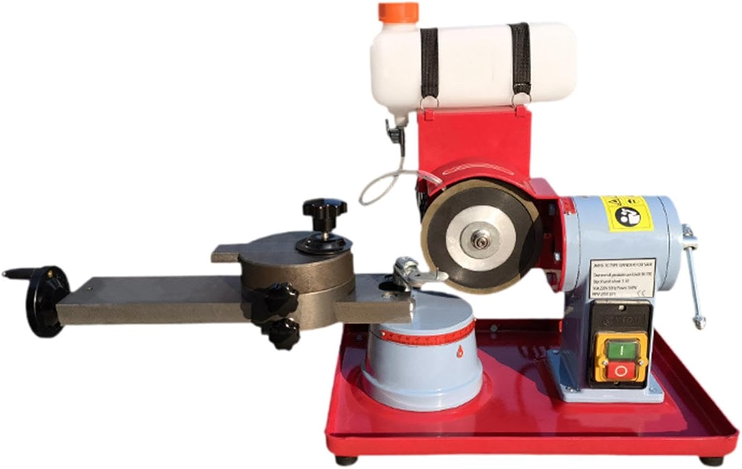 Blade Grinding Machine Electric Circular Saw Blade Sharpener Professional Compact Red,Saw Chain Sharpener Chainsaw Sharpener