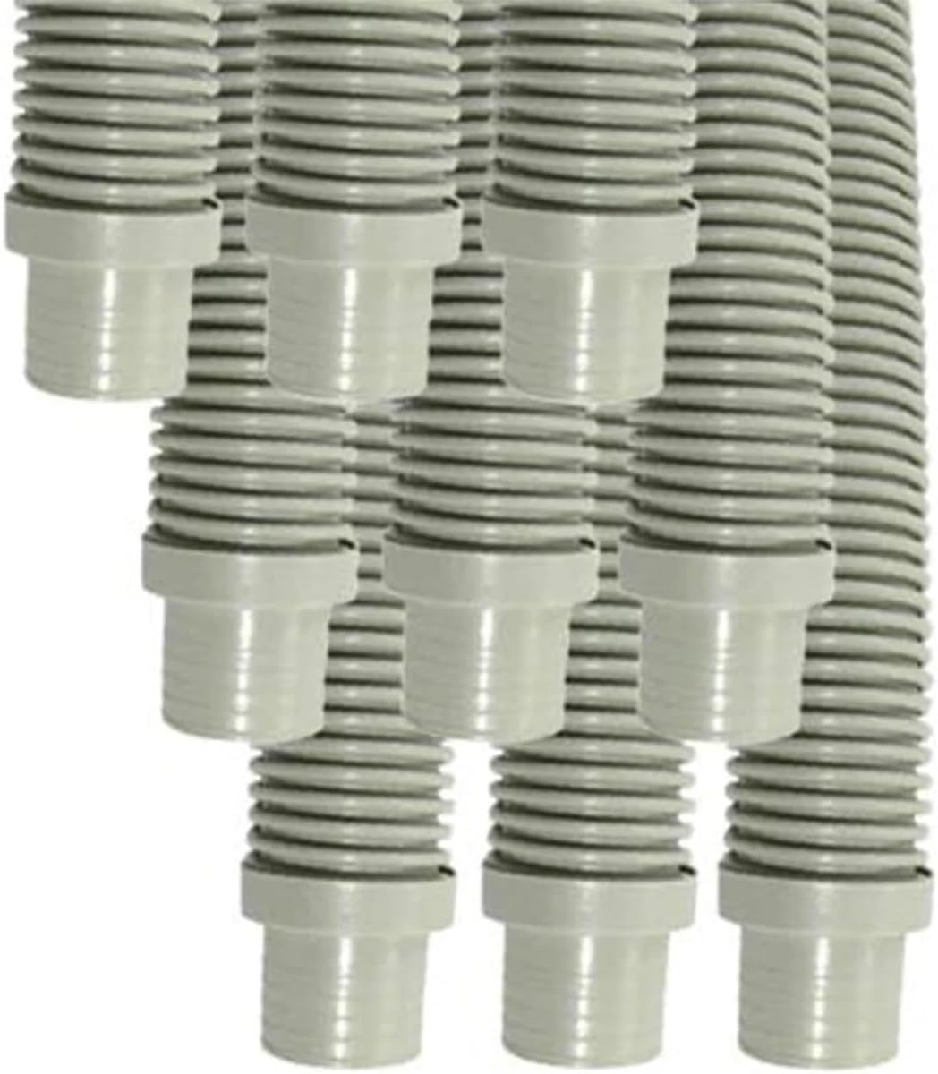 PRM-950G-9 for Puri Tech Vacuum Hose Navigator Pool Vac Ultra Aquabug 1.5in x 4ft Lt. Grey 9 pk