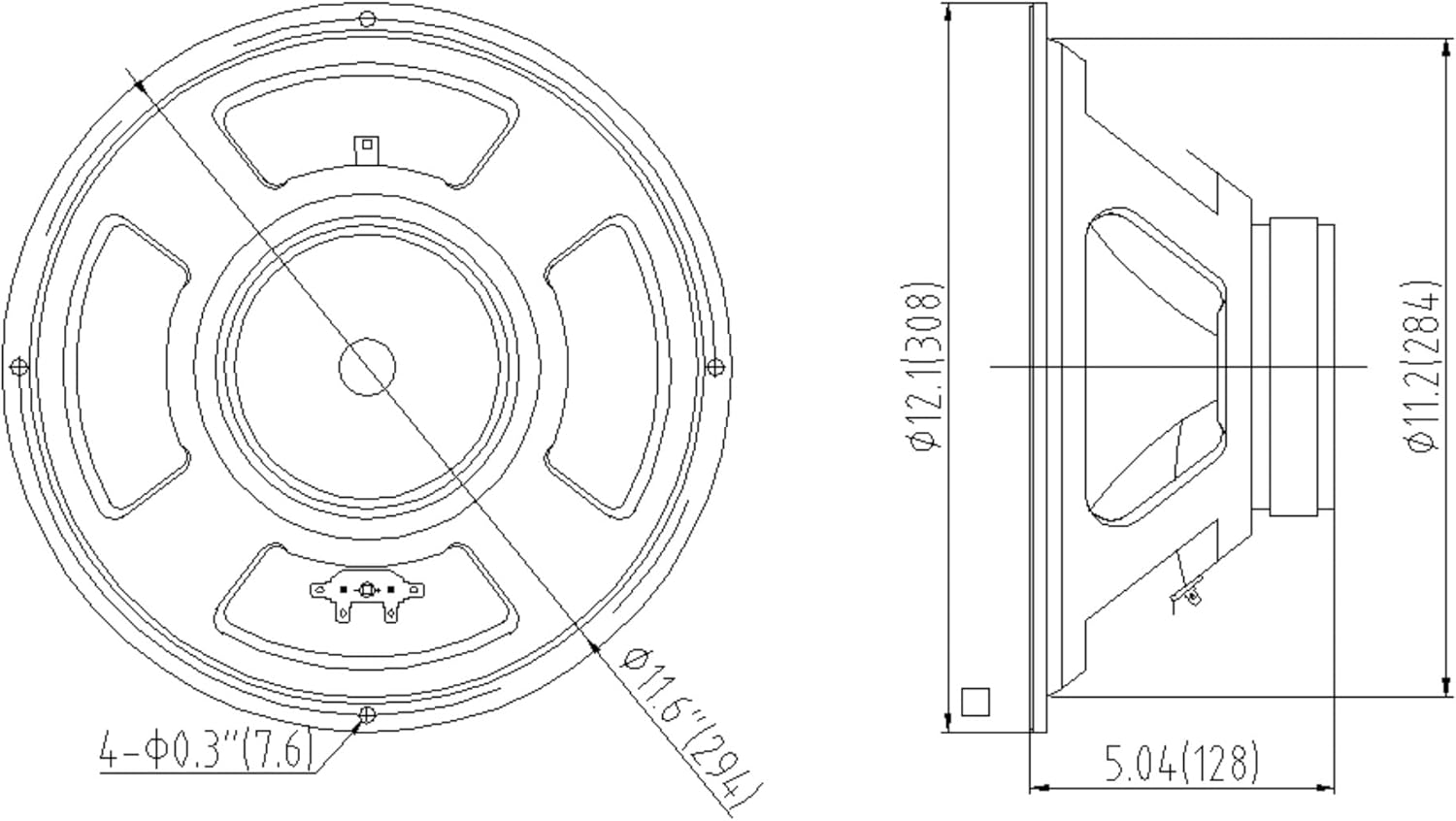 Sound Town 12-Inch 65 Watt Replacement Guitar Speaker, 16-Ohm (GSD-1216)