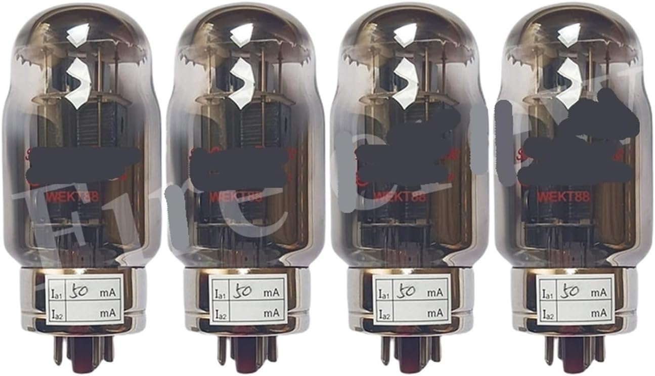 KT88 WEKT88 Tube Replaces KT88-98 KT88-TII KT120 HiFi Audio Tube Amplifier kit DIY with Four-Way(2pcs Matched Pair)