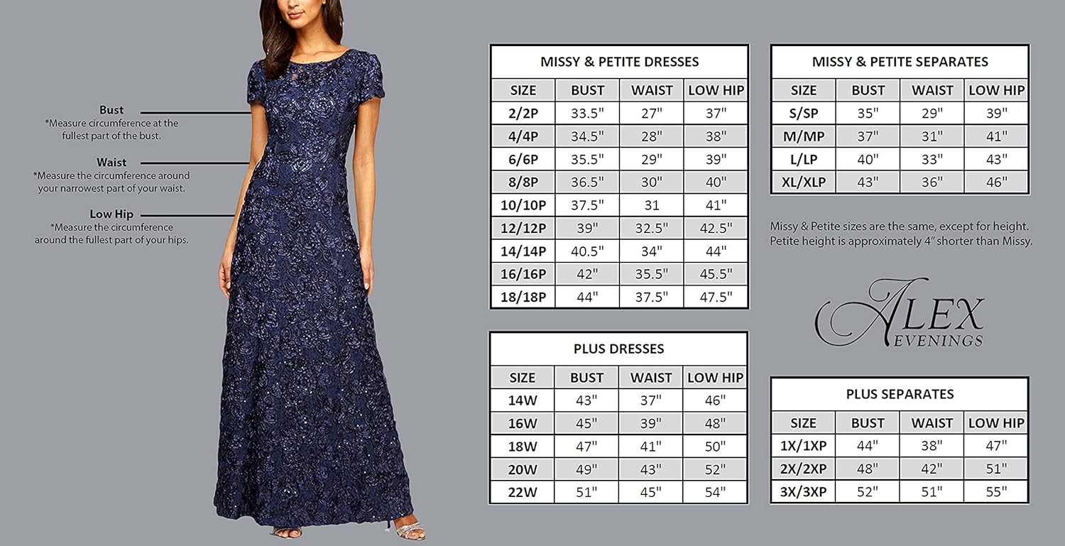 Alex Evenings Womens Plus-Size Midi Cap Sleeve Dress with Sequin