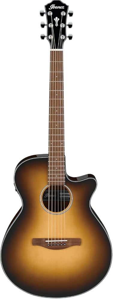 Ibanez AEG50 Acoustic-Electric Guitar - Dark Honey Burst High Gloss