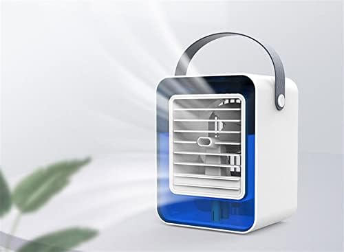 Portable Air Conditioner Fan, Personal Air Cooler Mini Air Conditioner, Desktop Table Cooling Fan, Suitable for Home, Bedroom Room, Office, Dorm, Car, Camping