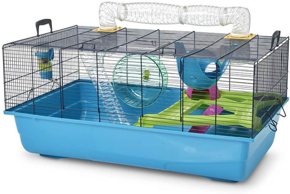 Savic Sky Metro Extra Larger cage for Hamsters, Mice and Other Small Animals with Hideaway, Exercise Wheel and Other Accessories