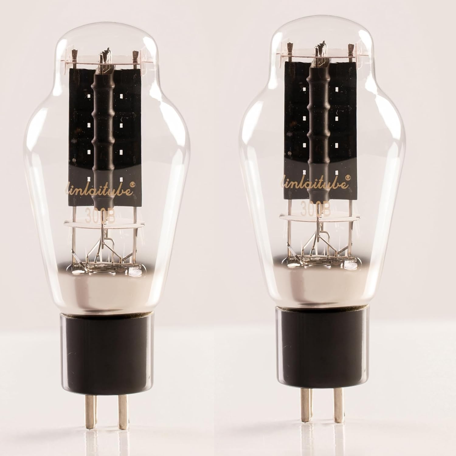 LINLAI 300B 1 Pair Vacuum Hifi Valve Electronic Tube for Class Pairing Audio Amplifier Replaced 10W Power Amplication (300B)