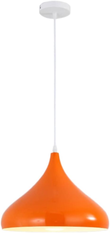 LED Modern Chandelier Lamp, Light Industrial Chandelier Colorful V-intage Style Pendant Light Retro Metal Lampshade Pendant Lamp Modern Minimalist Metal Hanging Wool Over Ceiling Lighting Fixture LED