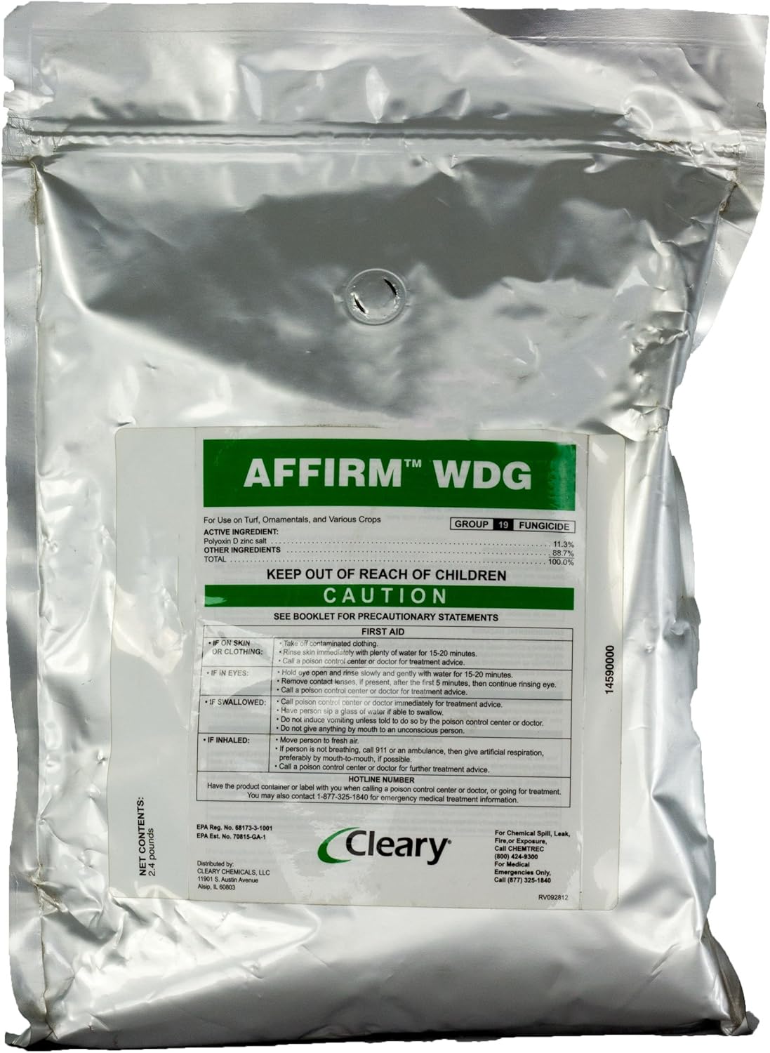Clearys Affirm WDG Cleary Chemical Fungus & Disease Control