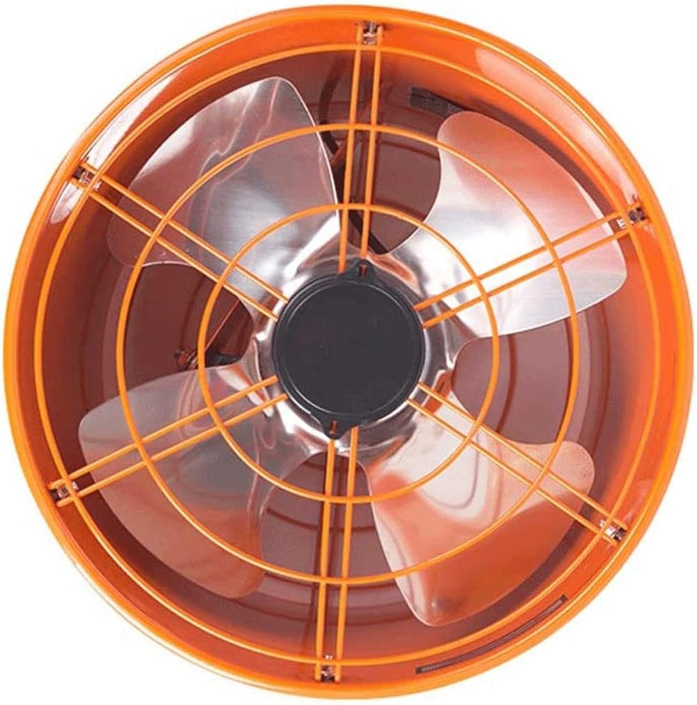 Quiet Inline Duct Fan, Pre,Wired, for Heating, Cooling, Ventilation, Airflow Booster, Hydroponics, Grow Tents