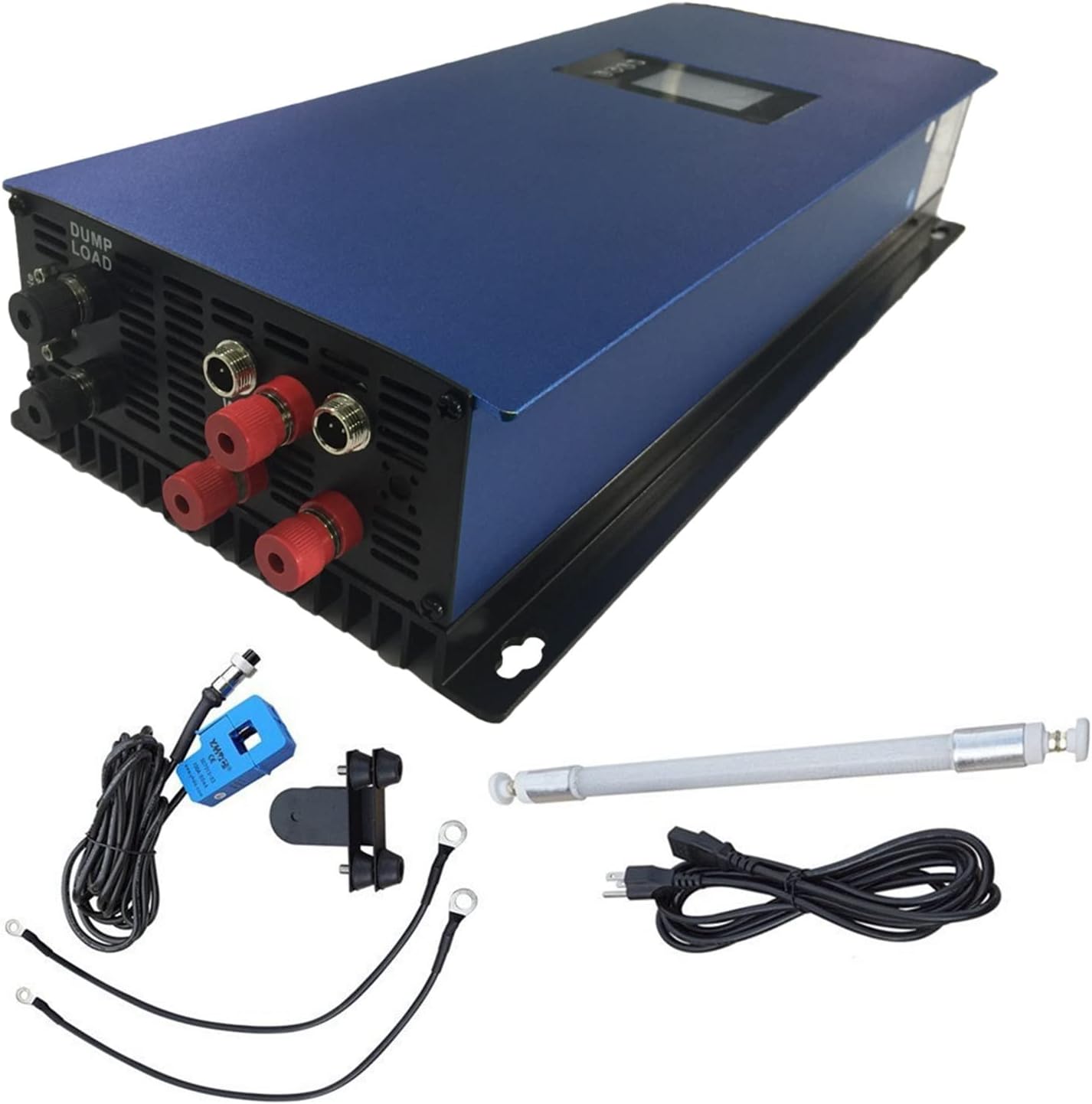 22-60V/45-90V 1000W Wind Grid tie Inverter for 3 Phase AC Wind Turbine Generator Pure Sine Wave with LCD&Dump Load Resistor(No Sensor no WiFi,45-90)