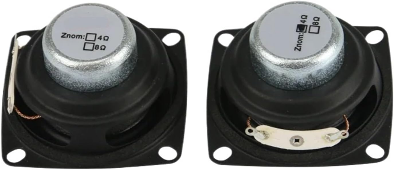 2PC 2 inch 4OHM 12W Full Range Speakers Magnetic NdFeB High-Power Alto Treble Vocal Sound Desktop PC Speaker DIY 4ohms