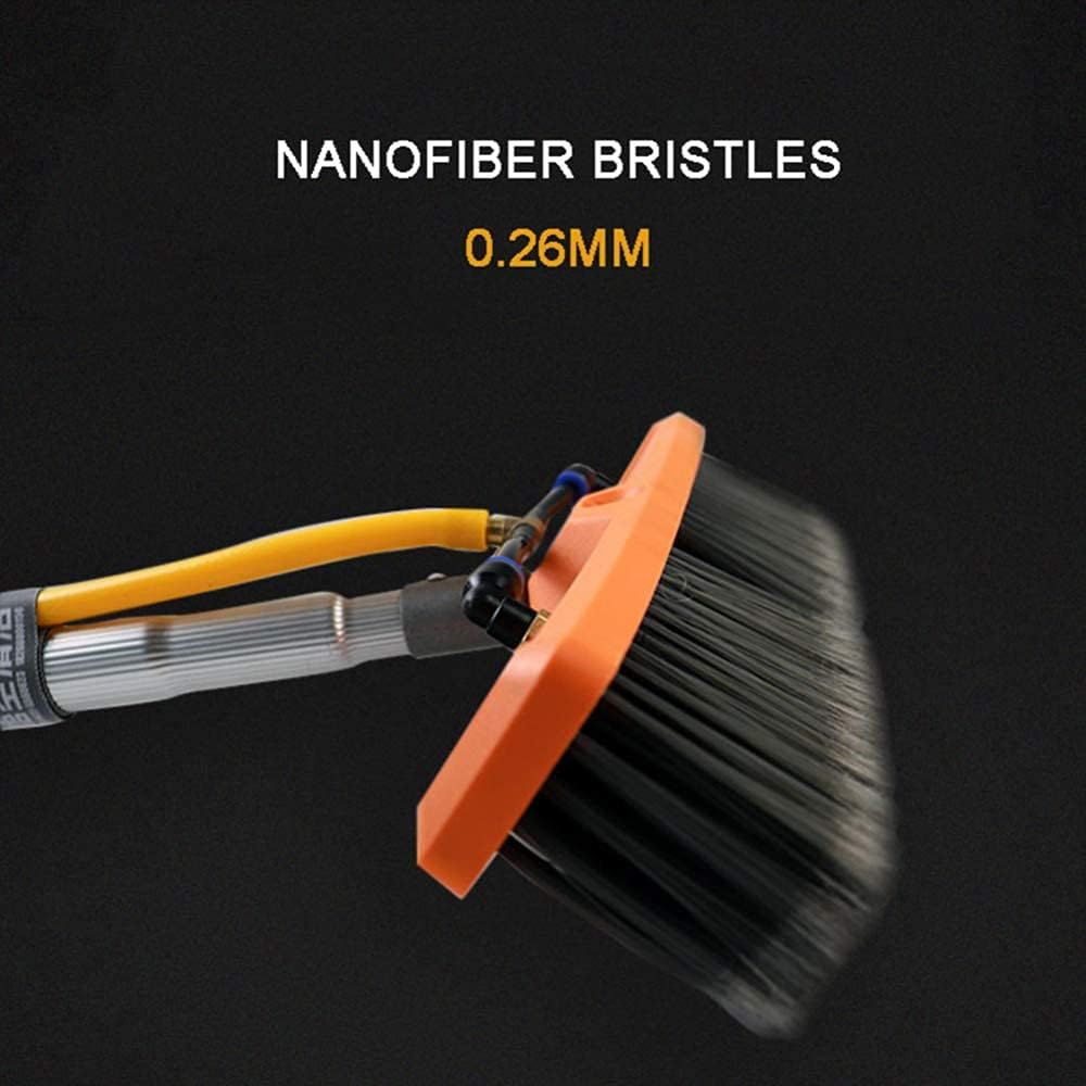 Window Cleaner Window Cleaning Brush Equipment, Window Cleaner Kit, Water/Hose Fed Pole, 4.5-9M, Photovoltaic Panel Cleaning Tool, Cleaning Solar Panels Tool/6M/19.7Ft