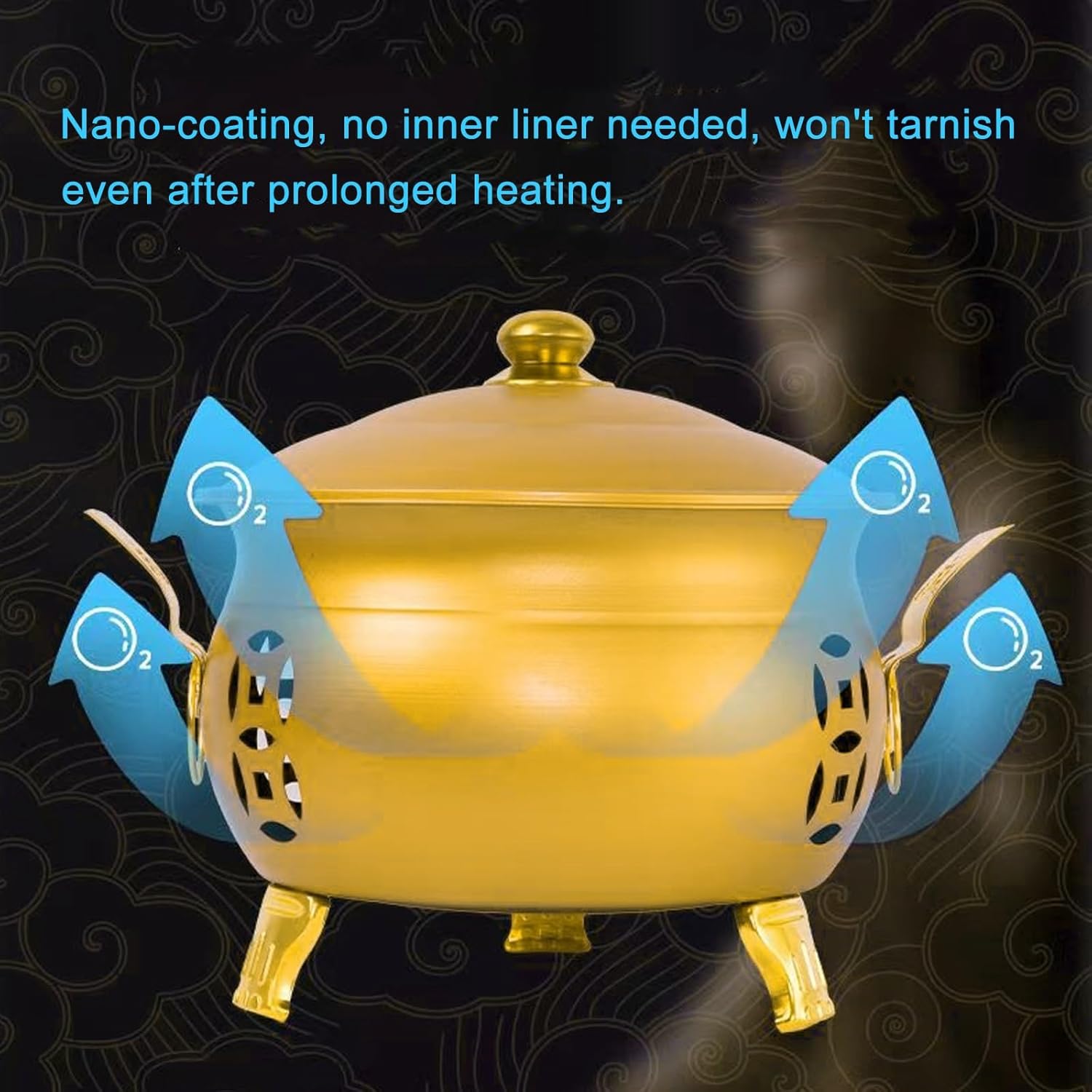 Burn Barrel, Metal Fire Pit, Burn Cage, with Lid, Fire Hook and Tripod, for Leaves, Trash, Camping, Bonfire, Backyard, Picnic Debris(49cm/19in)