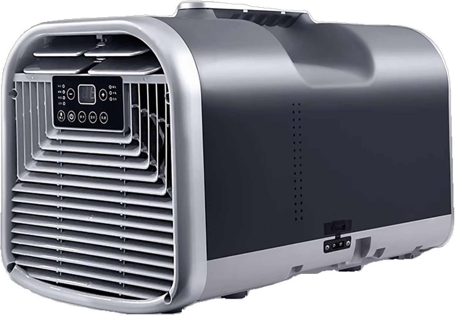 Mini Portable Air Conditioner 3 Wind Speeds 4-in-1 Evaporative Air Cooler with Touch Panel and Remote Control 1-12H Timing for Room, Office, Small Spaces(220v)