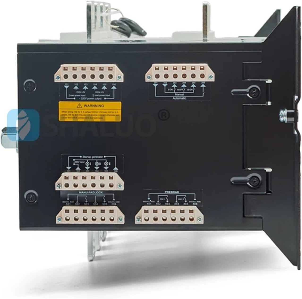 YES1 GA Series ATS Generator Dual Power Automatic Transfer Switch AC220V 400A 630A 4P Circuit Breaker YES1-ATS-630A-4P(630A 4P ATS)