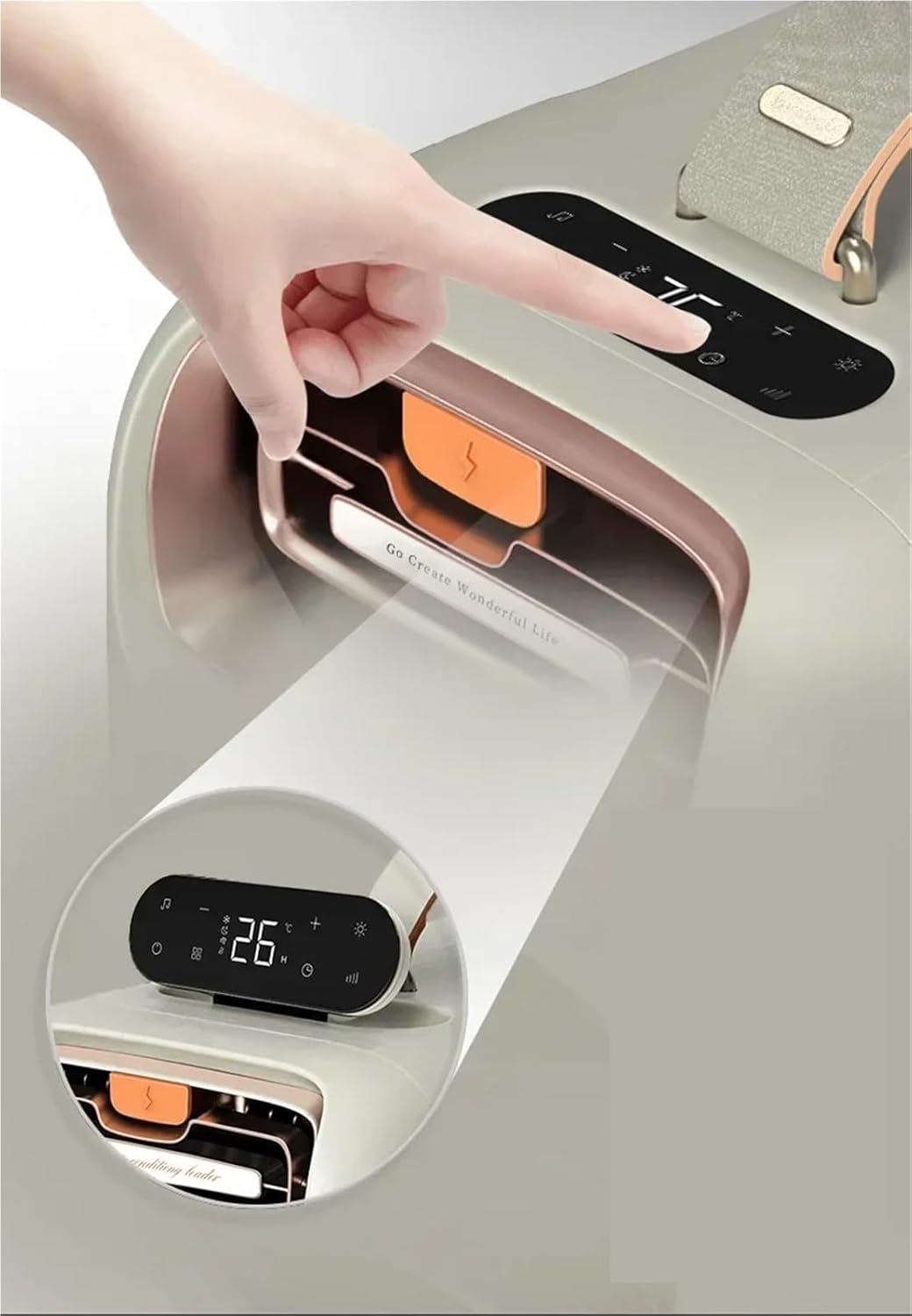 Portable. Air Conditioning Heating and Cooling One Camping Outdoor .Tabletop