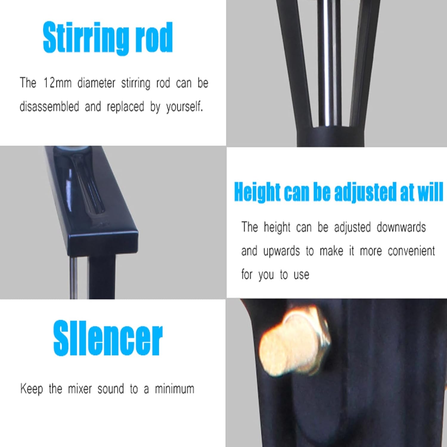 Pneumatic Paint Mixer Pneumatic Paint Mixer Machine, 5 Gallon Automatic Lift Paint Stirrer Height Adjustable, Ink Coating Mix Tool