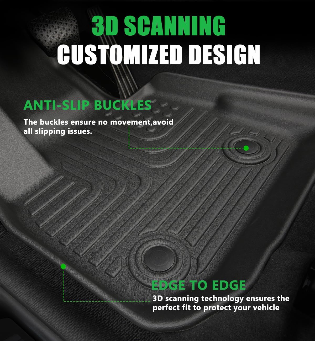 for Nissan Ariya Floor Mats 2023 2024 2025 Car Mats for Nissan Ariya Accessories All Weather Floor Mats Cargo Liner 2023-2025