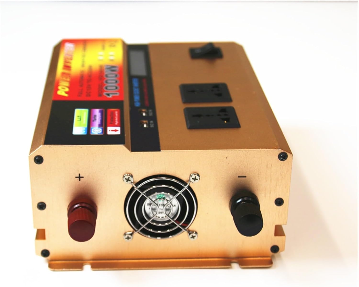 Multifunctional Modified Wave Inverter with LCD Display 1000W Power Converter(24V 220V)