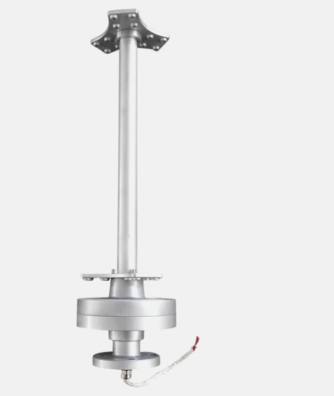 3 Blades Wind Turbine, 400W 24V Helix Maglev Axis Vertical Wind Turbine Wind Generator and Controller for Hybrid Solar Wind System (3 Blades White, Red, Blue)