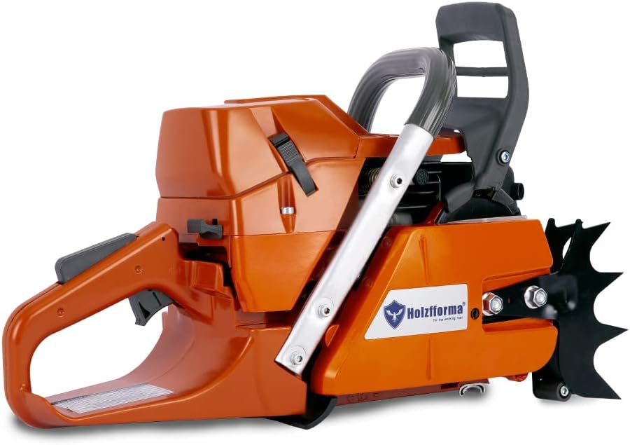 71cc G372 Holzfforma 50mm Bore Gasoline Chain Saw Power Head All Parts are Compatible with NH872 Chainsaw