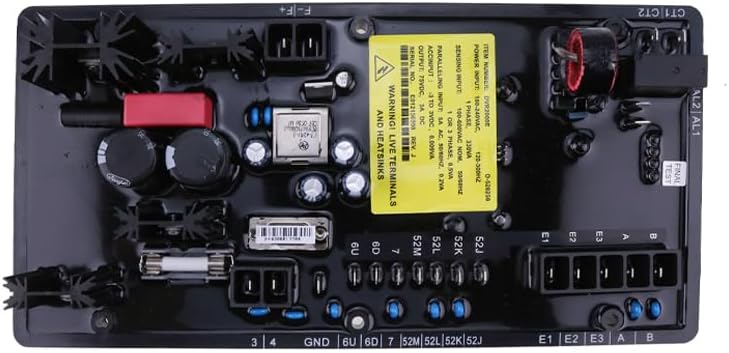 DVR2000E AVR Digital Adjustment Automatic Voltage Regulator For Generator parts