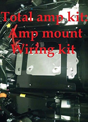 2015 and Newer Road Glide Amplifier Wiring and Mounting Kit for Rockford Fosgate PBR400X4D or PBR300X2 or PBR300X4 Harley Davidson