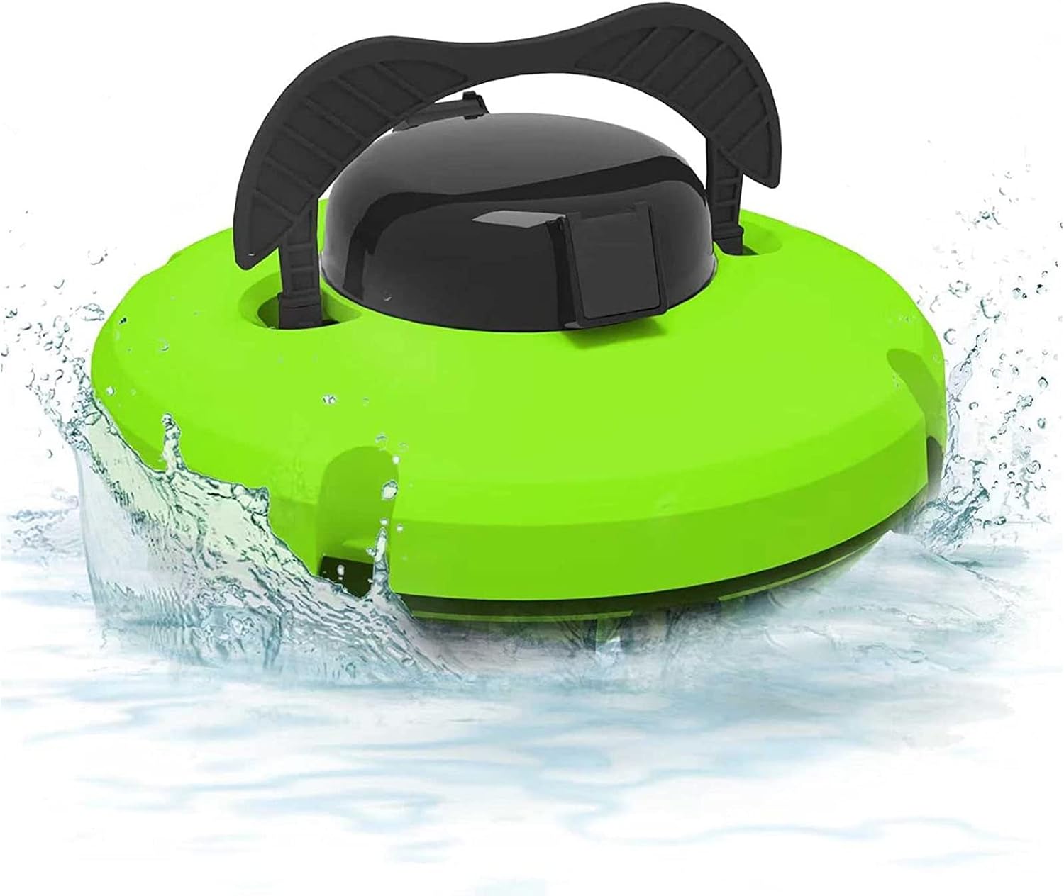Cordless Automatic Pool Cleaner, Ground Pools Powerful Suction Robot with 5200mAh Port Charging 3-4h Low Battery Return Return Before The Filter is Clogged