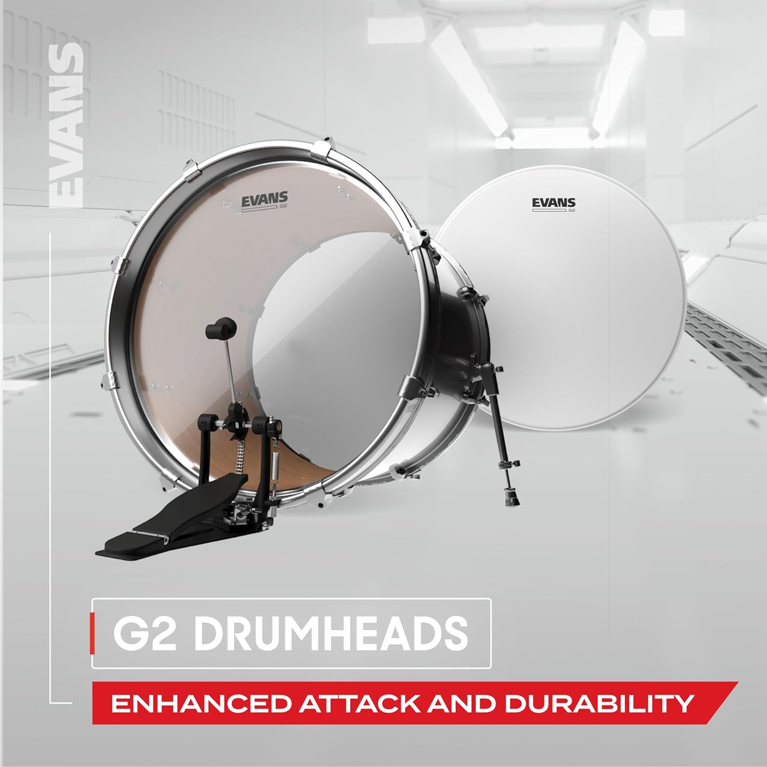 Evans Drum Heads - G2 Clear Rock Pack (10