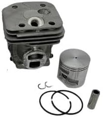 [Outdoor Tools] 50MM NIKASIL Cylinder Piston FIT for Husqvarna 365XT 372XT X-TORQ Chainsaw Parts [Replacement Parts]