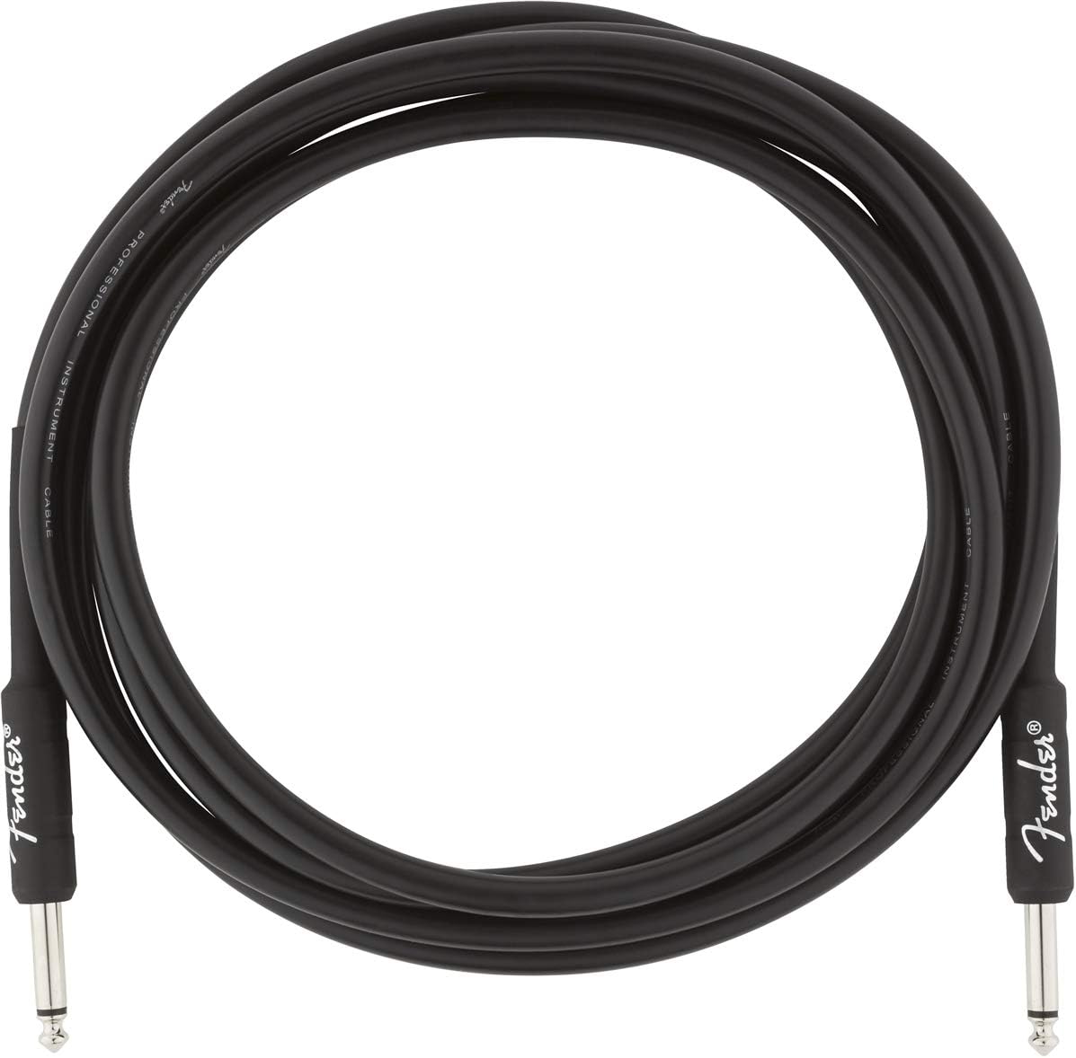 Fender Frontman 20G Guitar Amplifier & Professional Series Instrument Cable, Straight/Straight, Black, 10ft