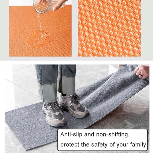 Soundproof Carpet Household Sound-Absorbing and Shock-Absorbing Pad Floor Thickening Fitness Piano Drum Noise Reduction Mat(Milk Color,90x300cm/35.4x118.1in)